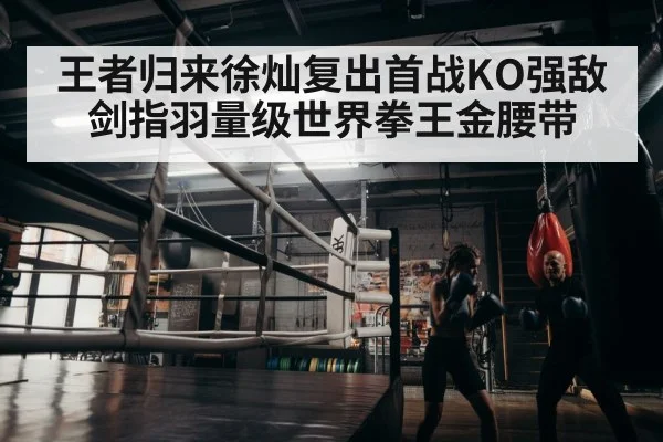 王者归来徐灿复出首战KO强敌 剑指羽量级世界拳王金腰带